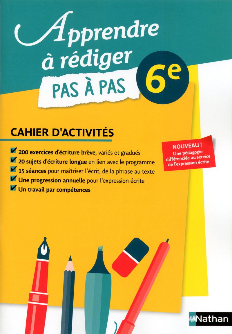 Apprendre à rédiger 6e - version numérique corrigée