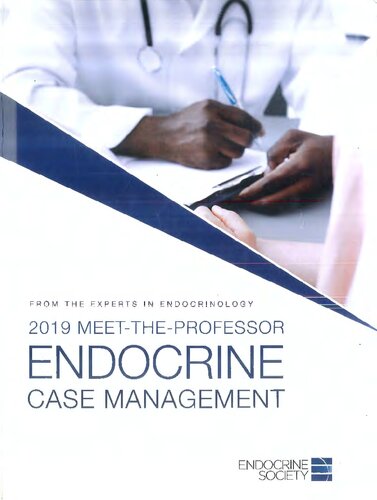 MTP 2019 ( Meet The Professor ) Endocrine Case Management