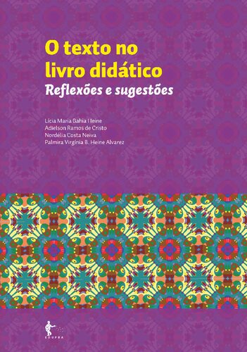 O texto no livro didático: reflexões e sugestões