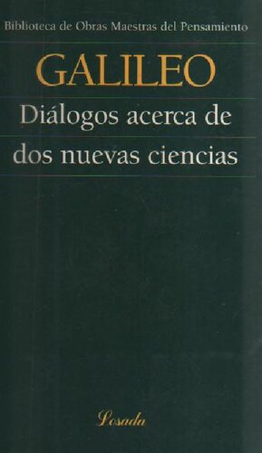 Diálogos acerca de dos nuevas ciencias