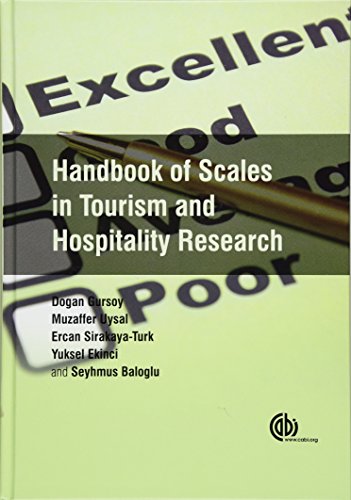 Handbook of Scales in Tourism and Hospitality Research