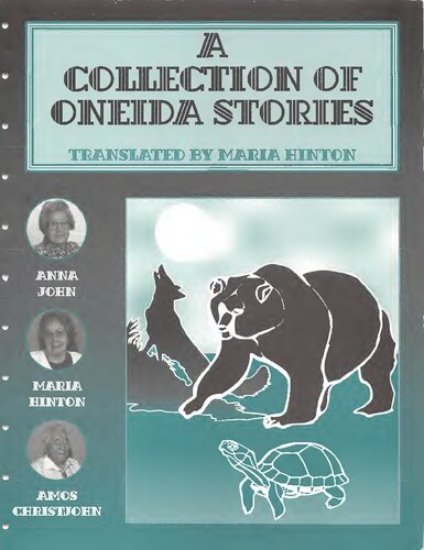 A collection of Oneida stories