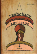 Democracy, Sustainable Development, and Peace: New Perspectives on South Asia