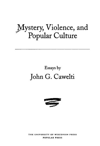 Mystery, violence, and popular culture