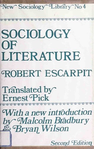 Sociology of Literature