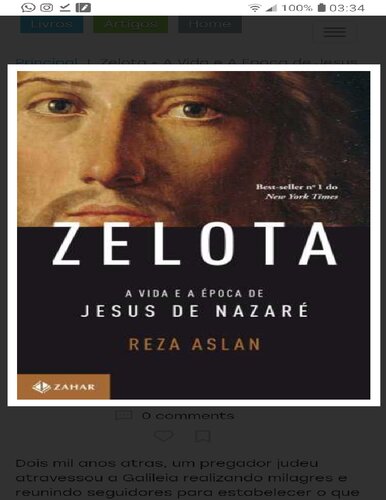 Zelota: A vida e a época de Jesus de Nazaré