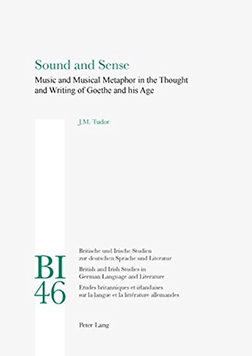 Sound and Sense: Music and Musical Metaphor in the Thought and Writing of Goethe and his Age