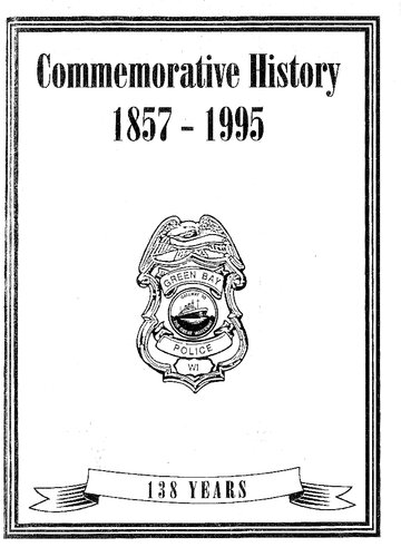Commemorative history, 1857-1995 : 138 years
