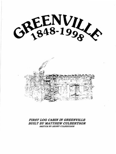 A history of the town of Greenville 