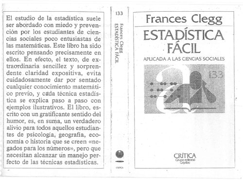 Estadistica facil aplicada a las ciencias sociales