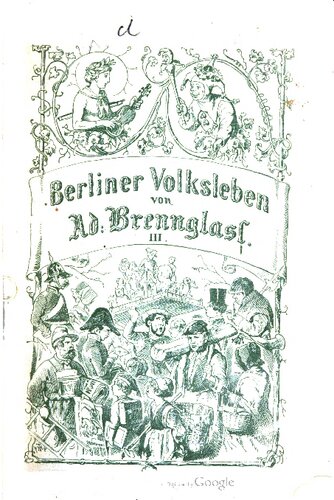 Berliner Volksleben : Ausgewähltes und Neues