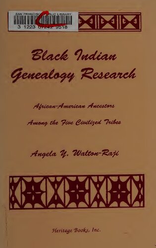 Black Indian Genealogy Research