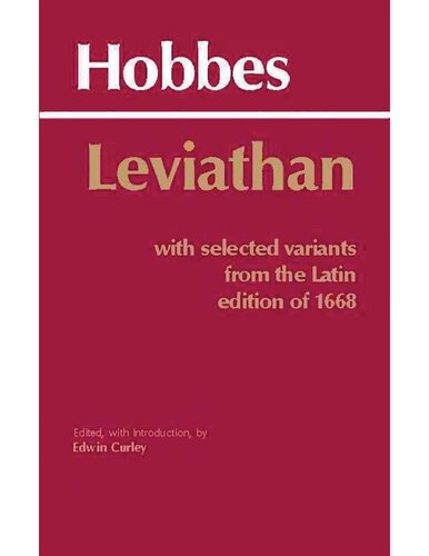 Leviathan: With selected variants from the Latin edition of 1668