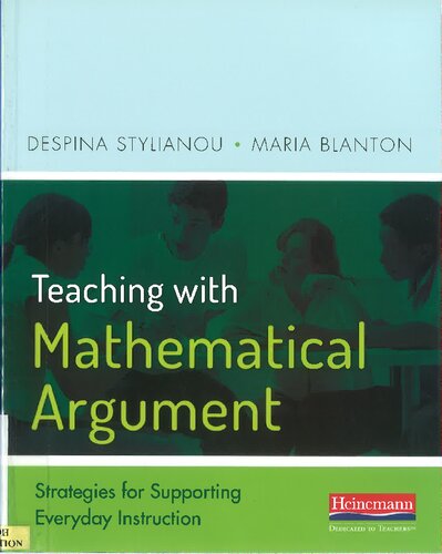Teaching with mathematical argument