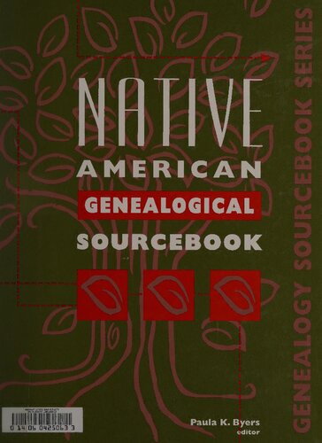Native American Genealogical Sourcebook