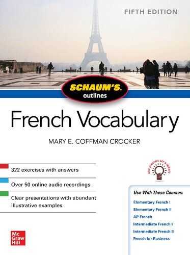 Schaum's Outline Of French Vocabulary