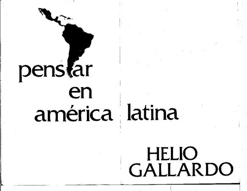Pensar en América Latina