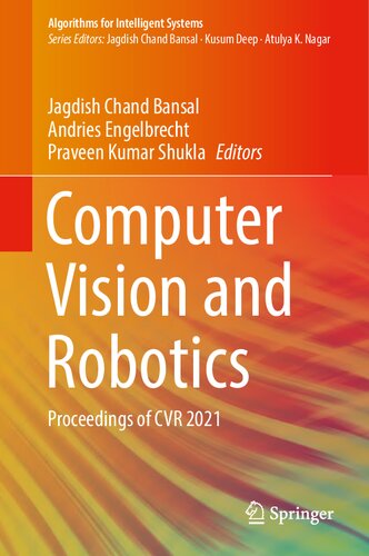 Computer Vision and Robotics. Proceedings of CVR 2021