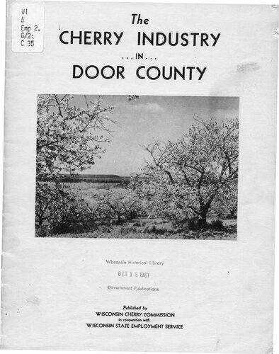 The cherry industry in Door County