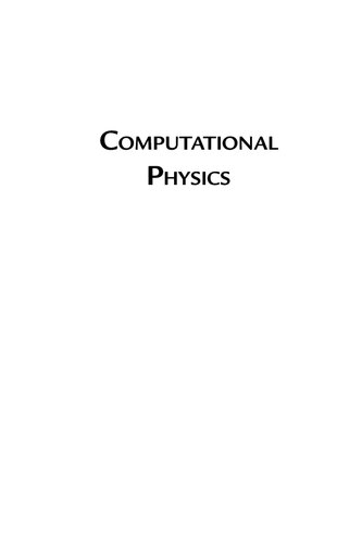 COMPUTATIONAL PHYSICS.