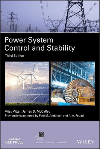 POWER SYSTEM CONTROL AND STABILITY