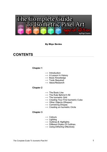 the complete guide to isometric pixel art
