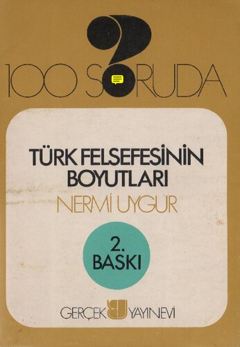 100 Soruda Türk Felsefesinin Boyutları