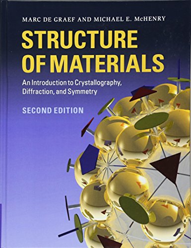 Instructor Solution Manual To Accompany Structure of Materials: An Introduction to Crystallography, Diffraction and Symmetry