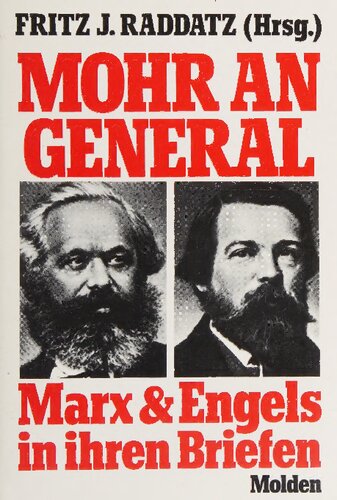 Mohr an General: Marx und Engels in ihren Briefen