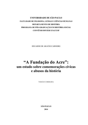 a fundação do acre