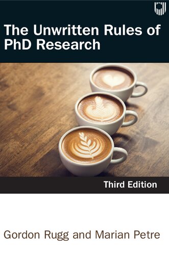 The Unwritten Rules Of PhD Research