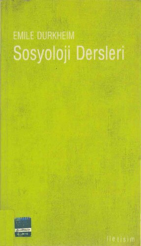 Sosyoloji Dersleri
