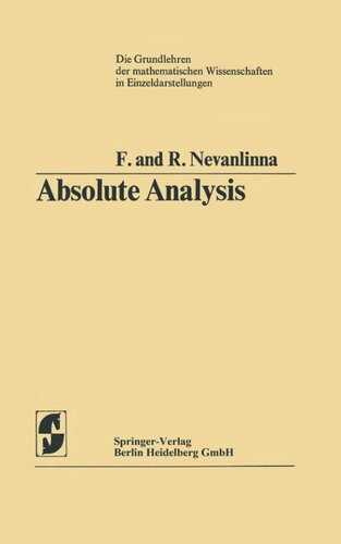 Absolute Analysis