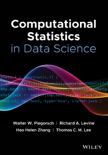 Handbook of Computational Statistics and Data Science (2021) [et al] []