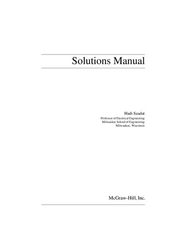 Solutions Manual
