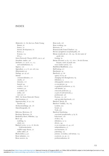 Humans, animals, and the craft of slaughter in archaeo-historic societies