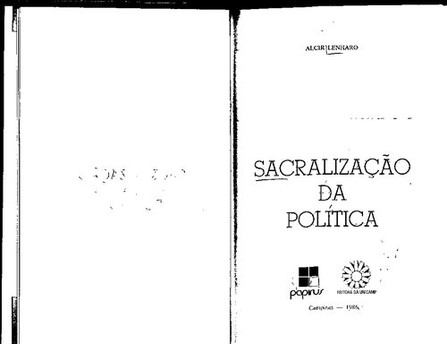 Sacralizaçao Da Politica