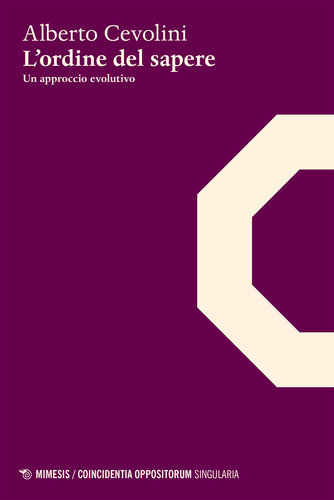 L’ordine del sapere. Un approccio evolutivo