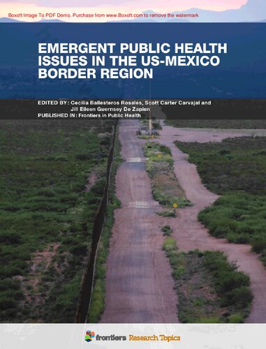 Emergent Public Health Issues in the US-Mexico Border Region
