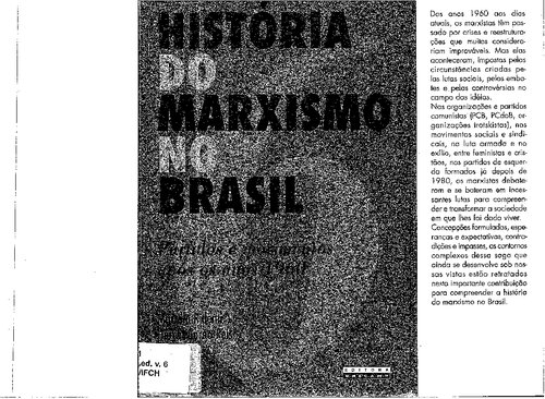 historia do marxismo no brasil volume 6