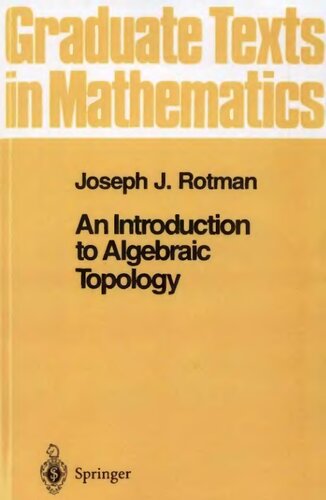 An Introduction to Algebraic Topology