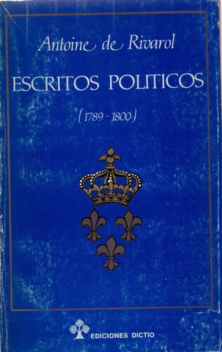 Escritos políticos (1789-1800)