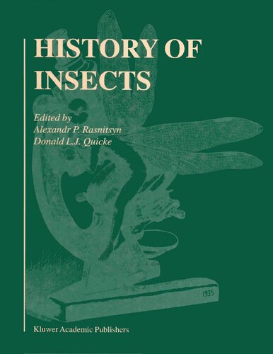 History of insects