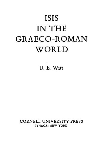 Isis in the Graeco-Roman World