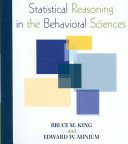 Statistical Reasoning in the Behavioral Sciences