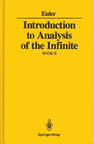 Introduction to Analysis of the Infinite