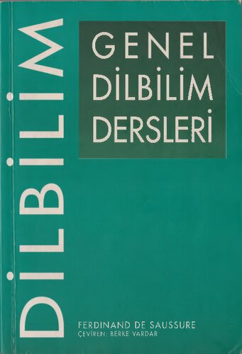 Genel Dilbilim Dersleri