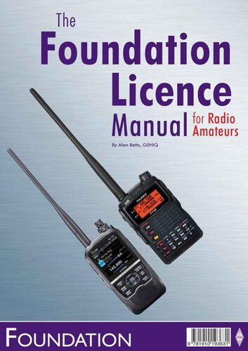 Foundation Licence Manual: for Radio Amateurs