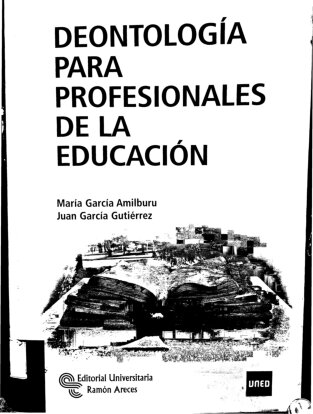 Deontología para profesionales de la Educación