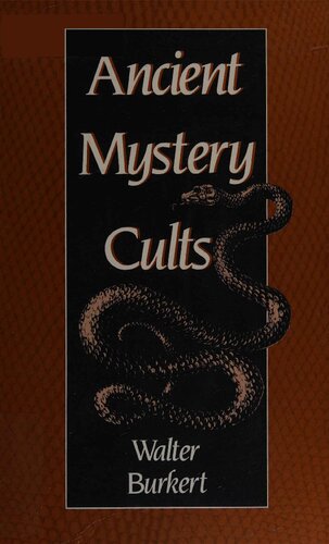 Ancient Mystery Cults